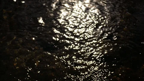 Reflections on Water River Stock Footage 102953831
