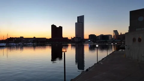 Reflective Appreciation - Baltimore, MD Stock Footage 336358756