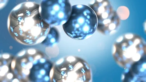 Reflective Balls Stock Footage 86157572