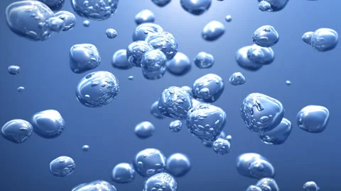 Reflective Bubbles Underwater Vidéo 281757996