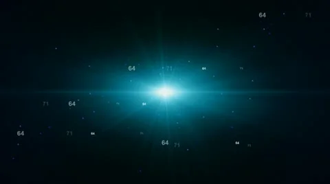 Reflective digital wall 6 Stock Footage 12284787