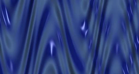 Reflective liquid metal surface with deep blue tones Stock Illustration