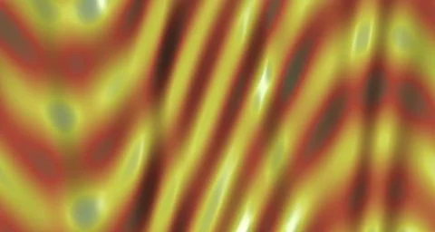 Reflective liquid metal surface with rainbow waves Stock Illustration