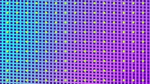 Reflective mesh texture and pulsating green dots Stock Footage 114833520