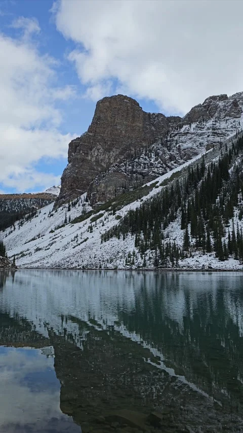 Reflective Mountain Lake 動画素材 295897922