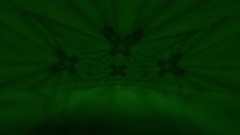 Reflective Pattern Kaleidoscope in a 3D animation Stock Footage 233657804