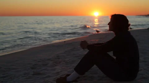 Reflective At Sunset Stock Footage 923816