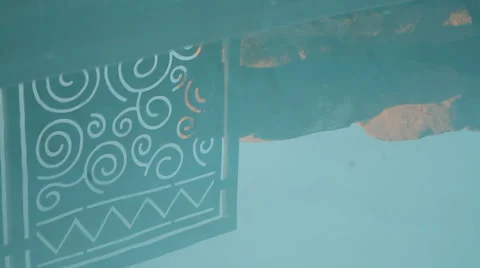 Reflective Surface Patterns Stock Footage 40815405