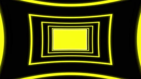 Reflective tunnel with neon rectangular shapes. 3d Abstract seamless backgr.. 스톡 동영상 237429765