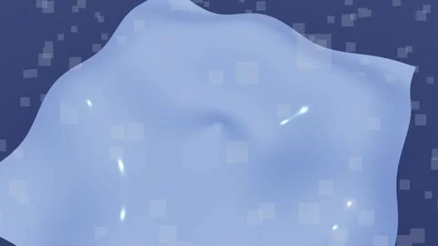 Reflective Wave Surface 4K Stock Footage 338382843