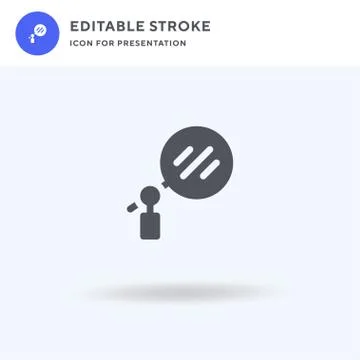Reflector icon vector, filled flat sign, solid pictogram isolated on white, logo イラスト素材