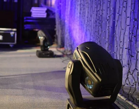 Reflector, light on action Stock Photos