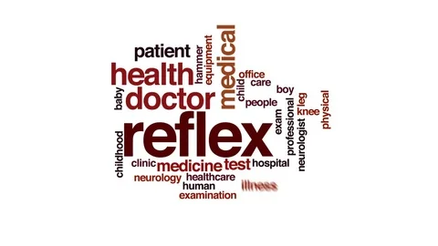 Reflex animated word cloud, text design animation. Stock Footage 72258474