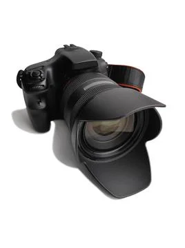 Reflex camera. Stock Photos