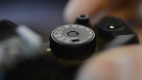 Reflex camera set. professional photographer set an analog reflex. Vidéo 234873019