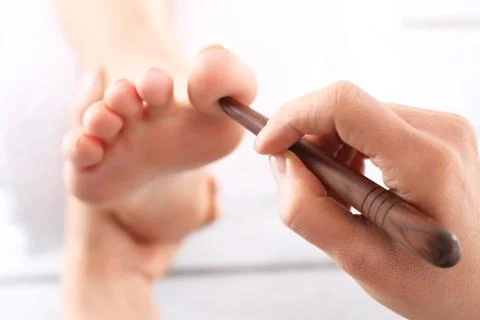 Reflexotherapy. Stock Photos