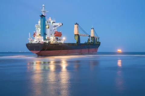 Refloating Foto stock
