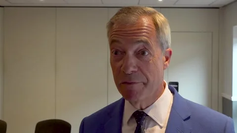 Reform UK would gladly accept more donations from billionaire – Nigel Farage
 Stock Footage 337905544