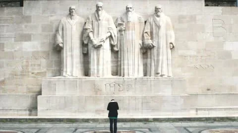 Reformation Wall Montage Stock Footage 10889660