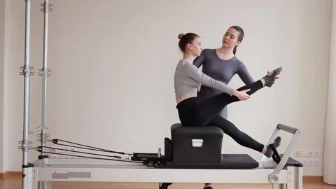 Reformer Pilates Stock Footage 152405112