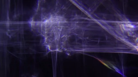 Refracted Liquid Light Space Stock Footage 76329287