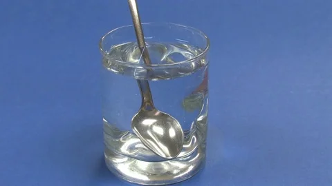 Refraction demonstration Stock Footage 83221689