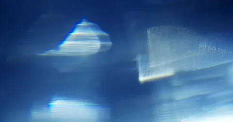 Refraction of Light Through a Glass. 库存影片 150001601