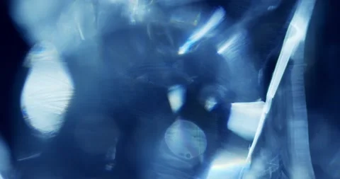 Refraction of Light Through a Glass. Stock Footage 150001789