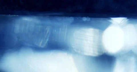 Refraction of Light Through a Glass. Stock Footage 150002183