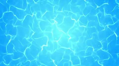 Refraction of sunlight in surface swimming pool water. Stock Footage 52360586