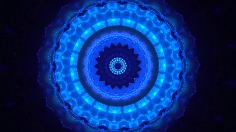 Refractions of perspective lights Stock Footage 205041585