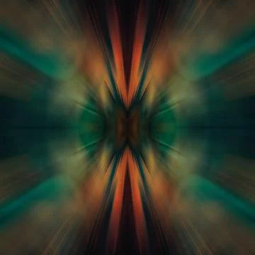 Refractive light effect fades black brown red orange  green Stock Illustration