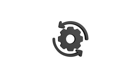 Refresh 3D rendering rotating gear mechanism wheel for teamwork success and.. Stock Footage 313463683