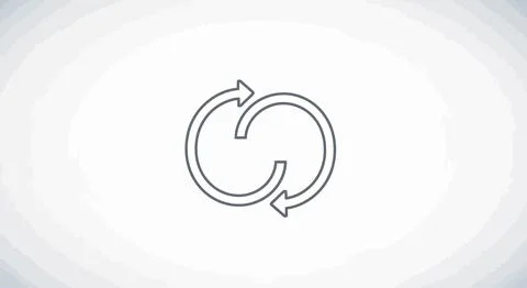 Refresh arrow icon イラスト素材