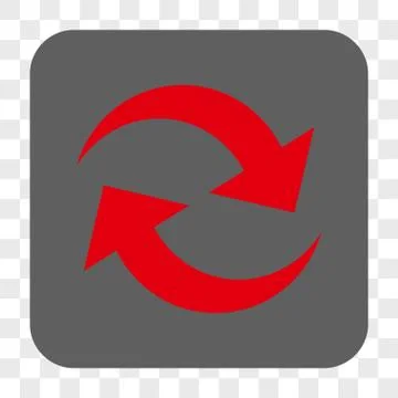 Refresh Arrows Interface Toolbar Button Stock Illustration