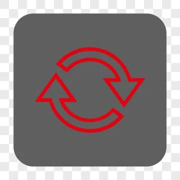 Refresh Arrows Interface Toolbar Button Stock Illustration