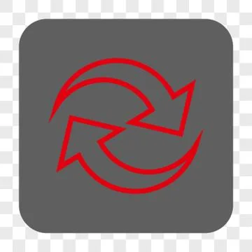 Refresh Arrows Interface Toolbar Button Stock Illustration