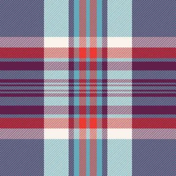 Refresh background tartan vector, youth texture check textile. Fuzzy seamle.. 스톡 일러스트