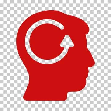 Refresh Head Memory Vector Icon イラスト素材