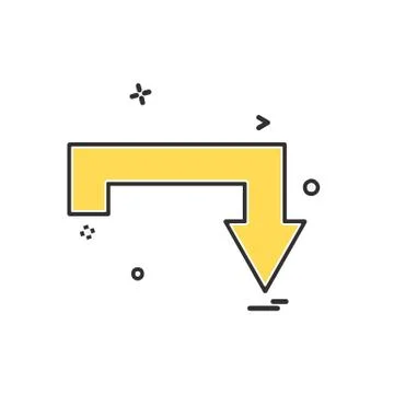 Refresh icon design vector Illustrazione stock