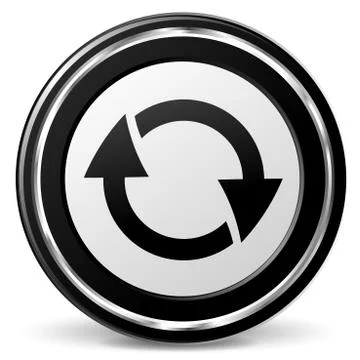 Refresh icon Stock Illustration