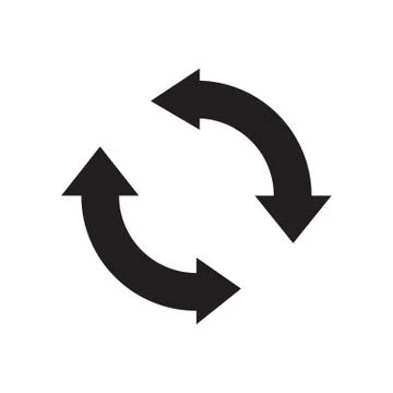 Refresh icon Stock Illustration