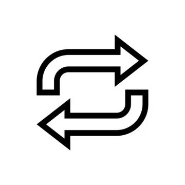 Refresh Icon  Stock Illustration