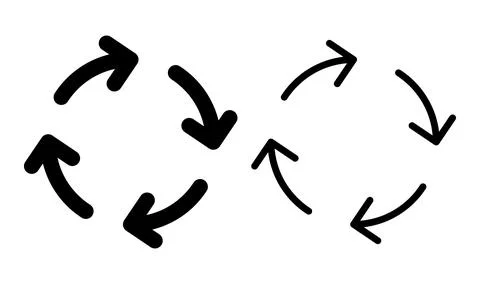 Refresh icon. Reload icon vector. Update icon. Circle Arrow icon Stock-Illustration
