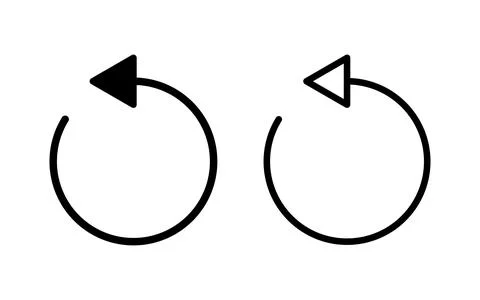 Refresh icon vector illustration. Reload sign and symbol. Update icon. Stock Illustration