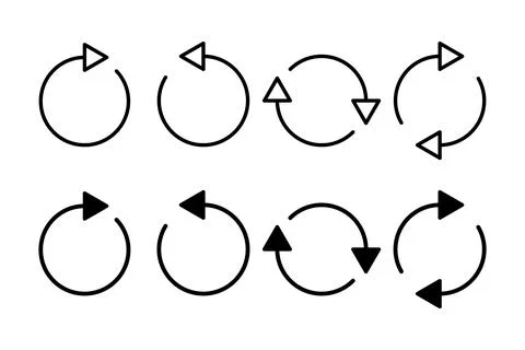 Refresh icon vector illustration. Reload sign and symbol. Update icon. Stockillustratie