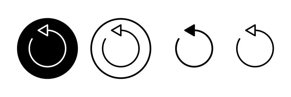 Refresh icon vector illustration. Reload sign and symbol. Update icon. Stock Illustration