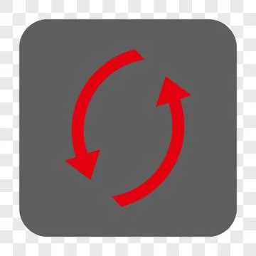 Refresh Interface Toolbar Button Stock Illustration
