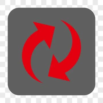 Refresh Interface Toolbar Button Stock Illustration