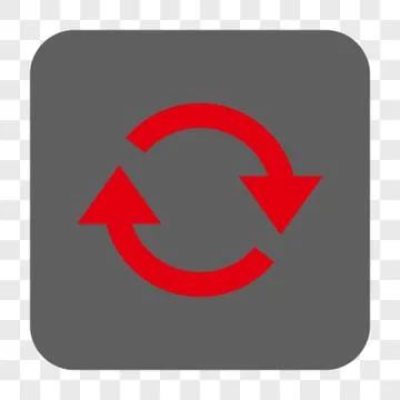Refresh Interface Toolbar Button Stock Illustration